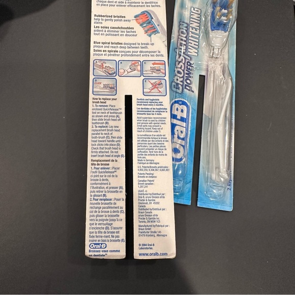 Oral B Cross Action Power Whitening Brush heads - Picture 5 of 5